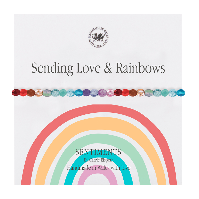 Sending Love and Rainbows Bracelet